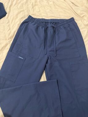 Cherokee Navy Utility Cargo Scrub Pants